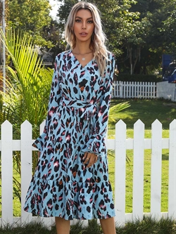 Leopard kjole