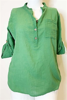 Malaga skjorte i mintgrøn