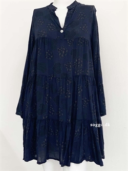 Mira navyblå kjole - kjole/tunika med hjerter i navyblå